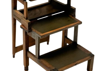 Jac. van den Bosch 't Binnenhuis Art Deco Library Chair or Library Steps, 1916